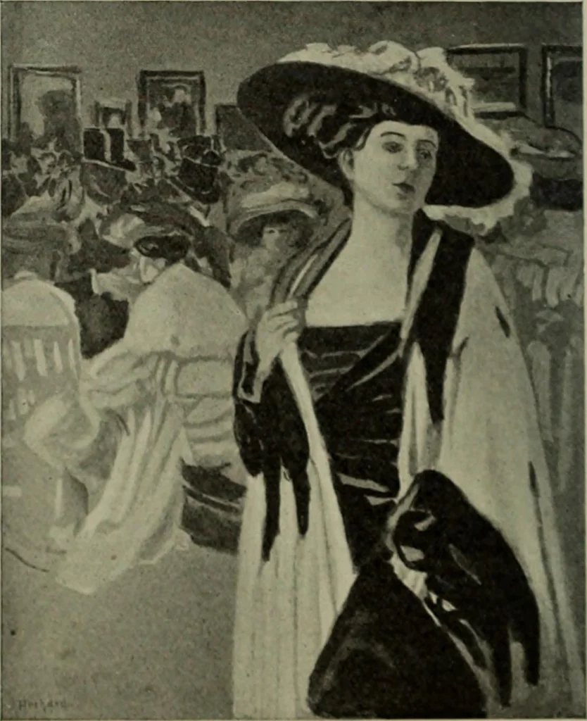 An illustration from International studio, 1897, leaf 83