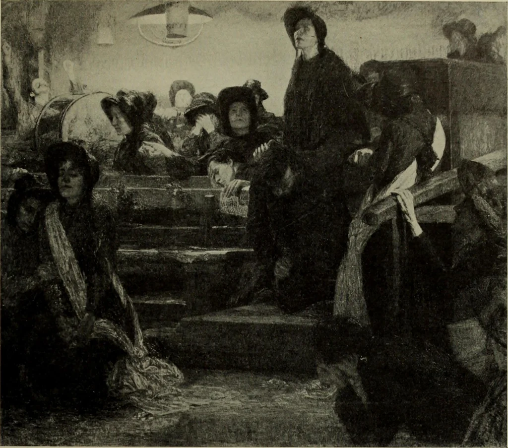 An illustration from International studio, 1897, leaf 94