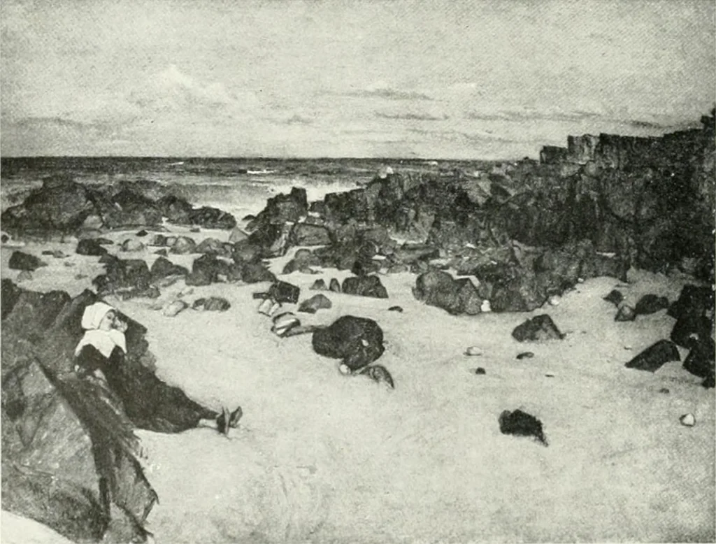 An illustration from International studio, 1897, leaf 127