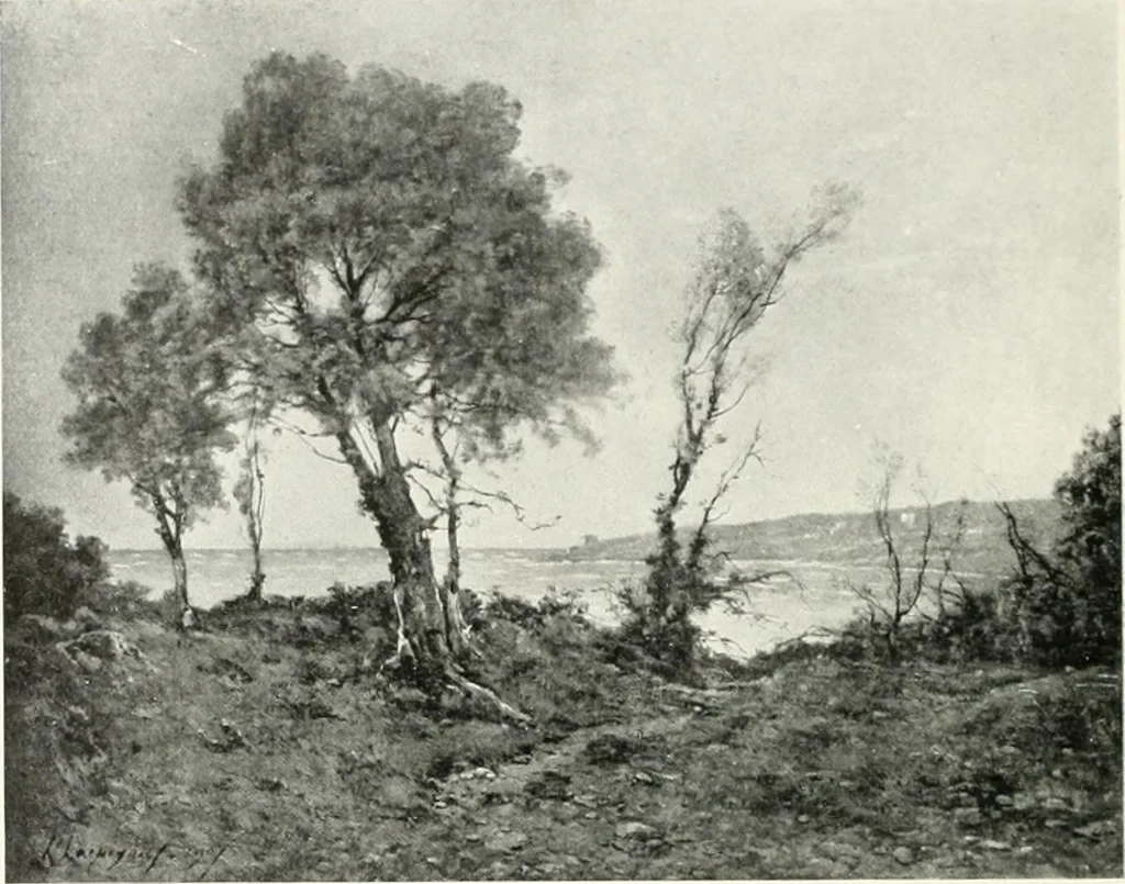 An illustration from International studio, 1897, leaf 129