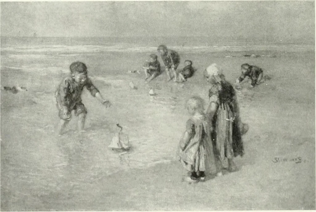 An illustration from International studio, 1897, leaf 129
