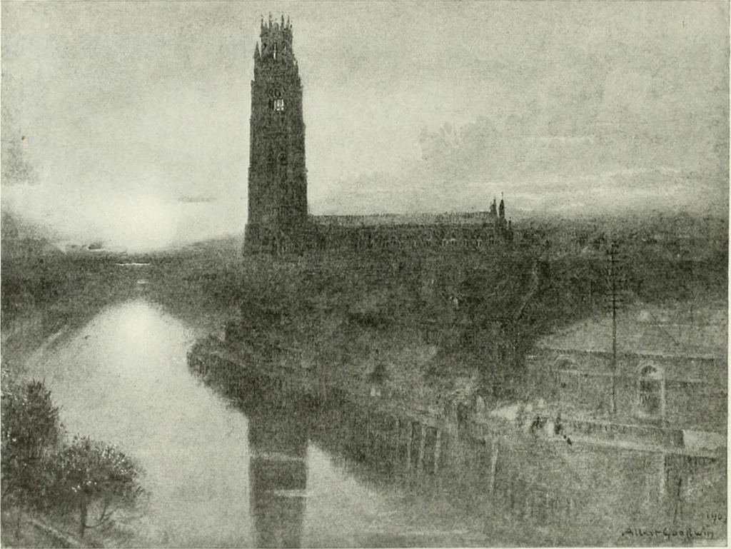 An illustration from International studio, 1897, leaf 141