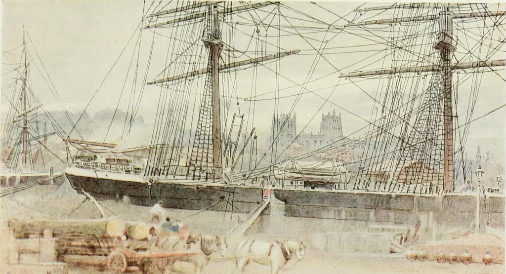 An illustration from International studio, 1897, leaf 142