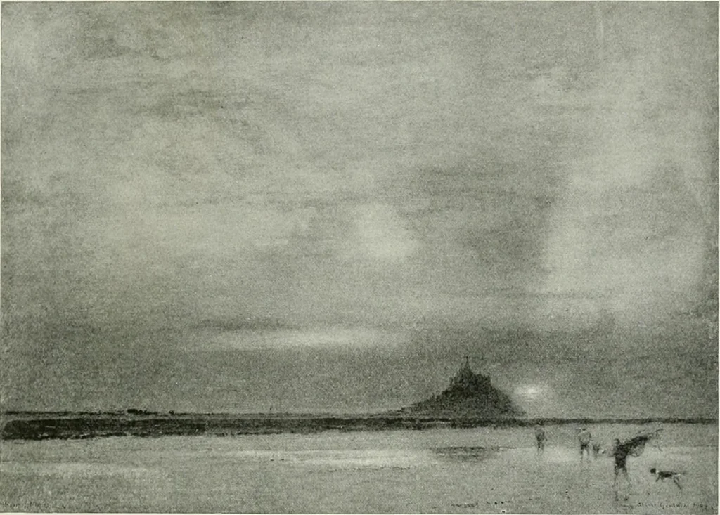 An illustration from International studio, 1897, leaf 144