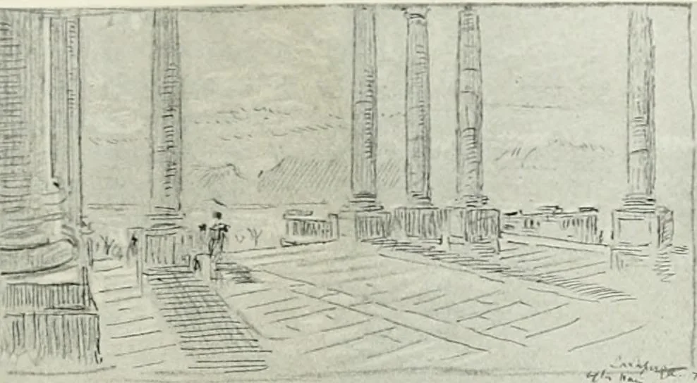 An illustration from International studio, 1897, leaf 152