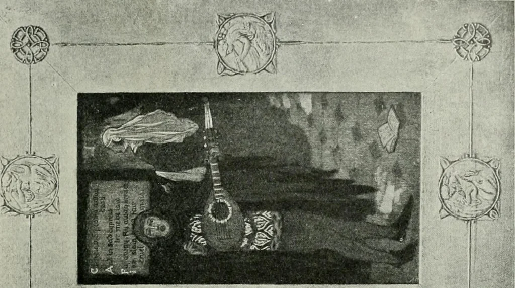 An illustration from International studio, 1897, leaf 168