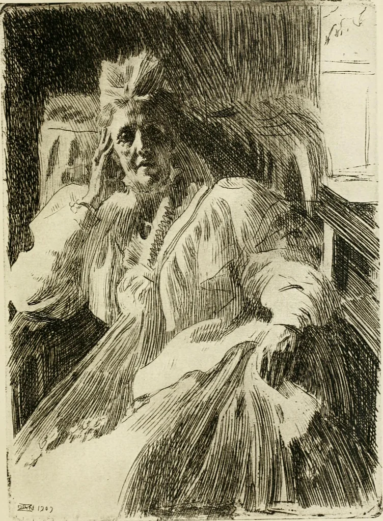 An illustration from International studio, 1897, leaf 172