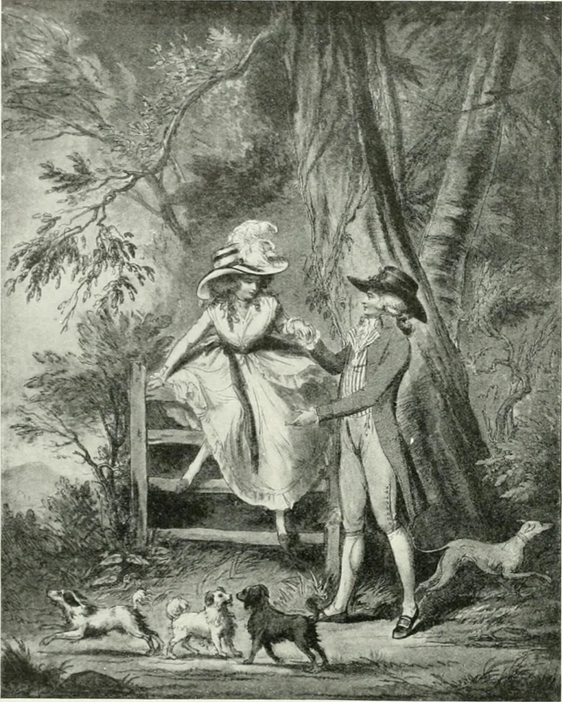 An illustration from International studio, 1897, leaf 188