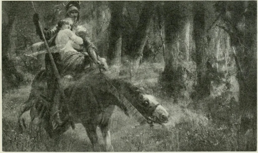 An illustration from International studio, 1897, leaf 215