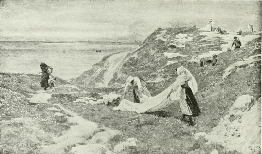 An illustration from International studio, 1897, leaf 262