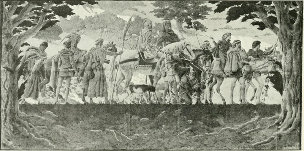 An illustration from International studio, 1897, leaf 274