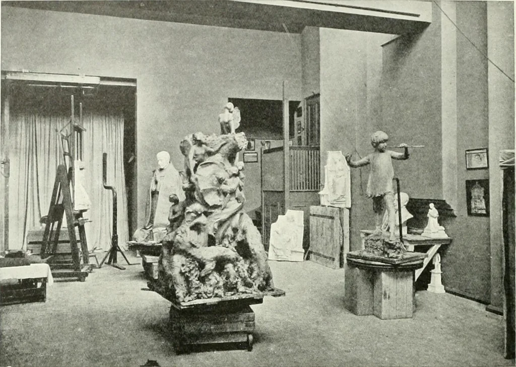 An illustration from International studio, 1897, leaf 296