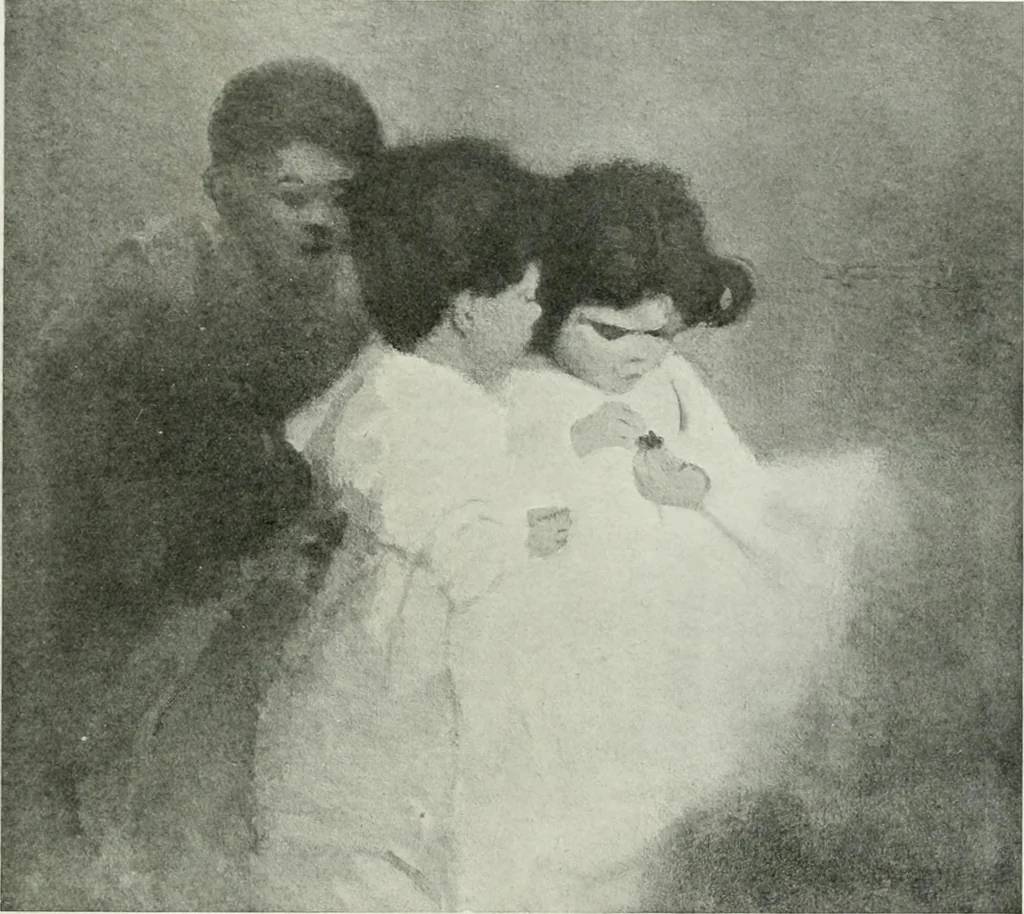 An illustration from International studio, 1897, leaf 319