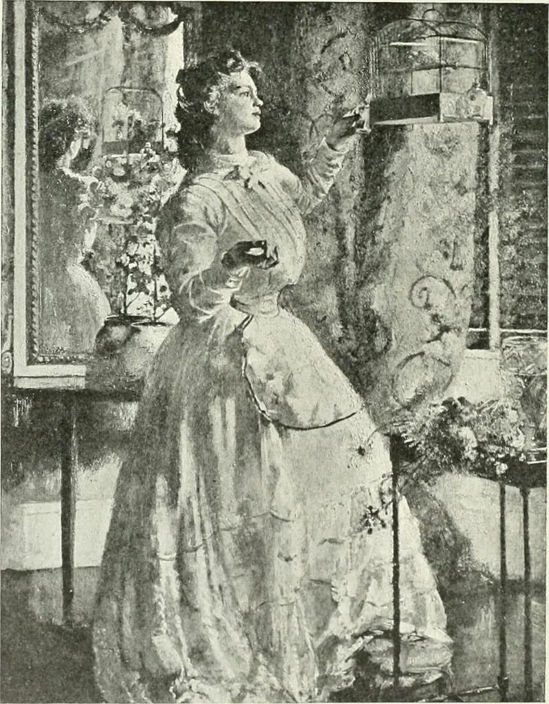 An illustration from International studio, 1897, leaf 35