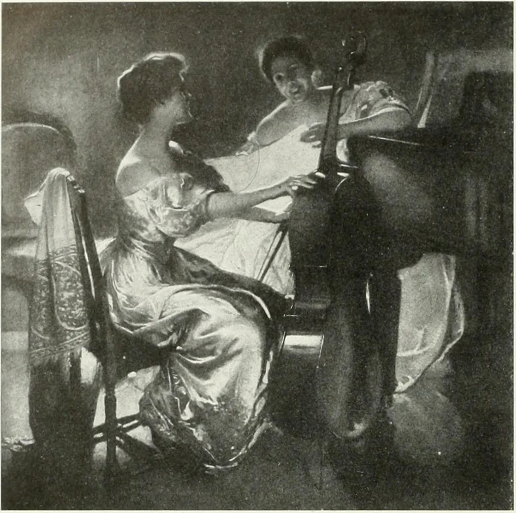 An illustration from International studio, 1897, leaf 350
