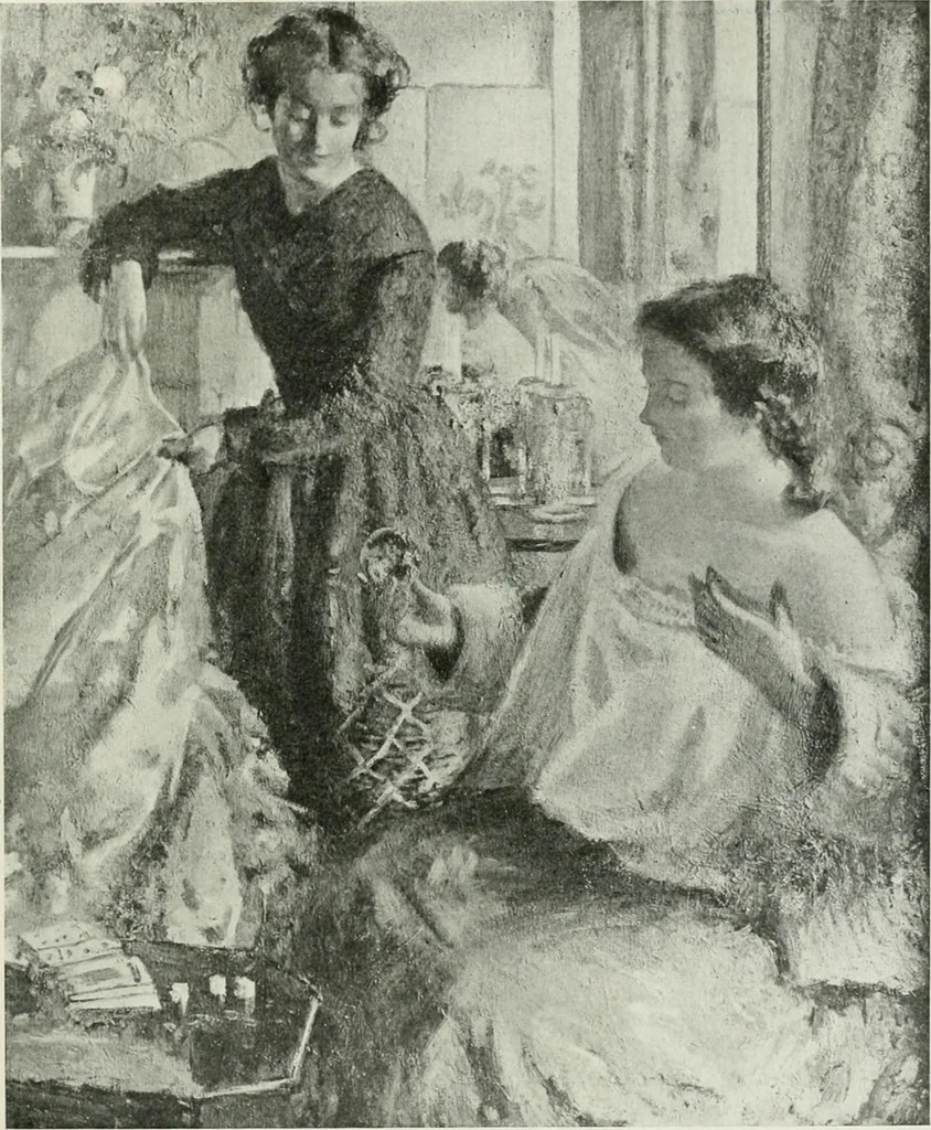 An illustration from International studio, 1897, leaf 36