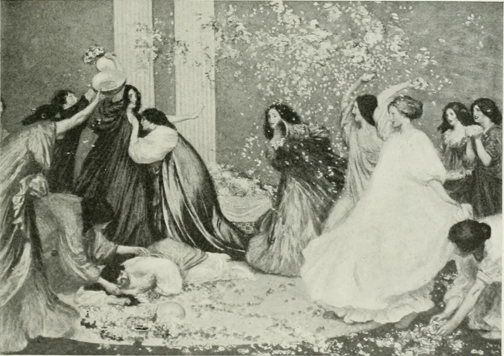 An illustration from International studio, 1897, leaf 363