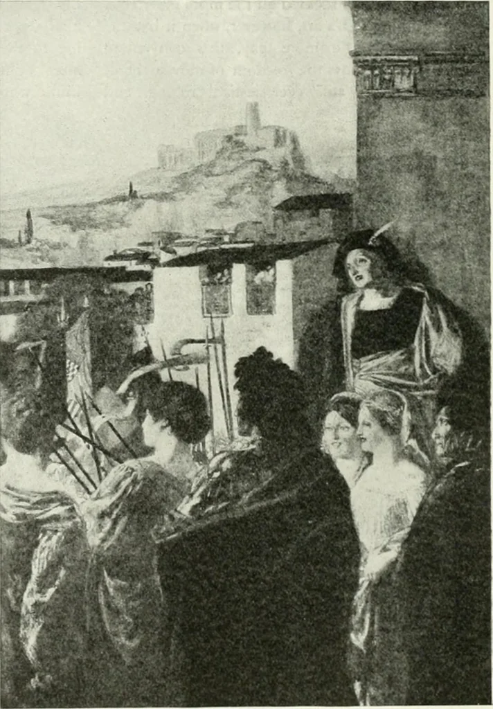 An illustration from International studio, 1897, leaf 364