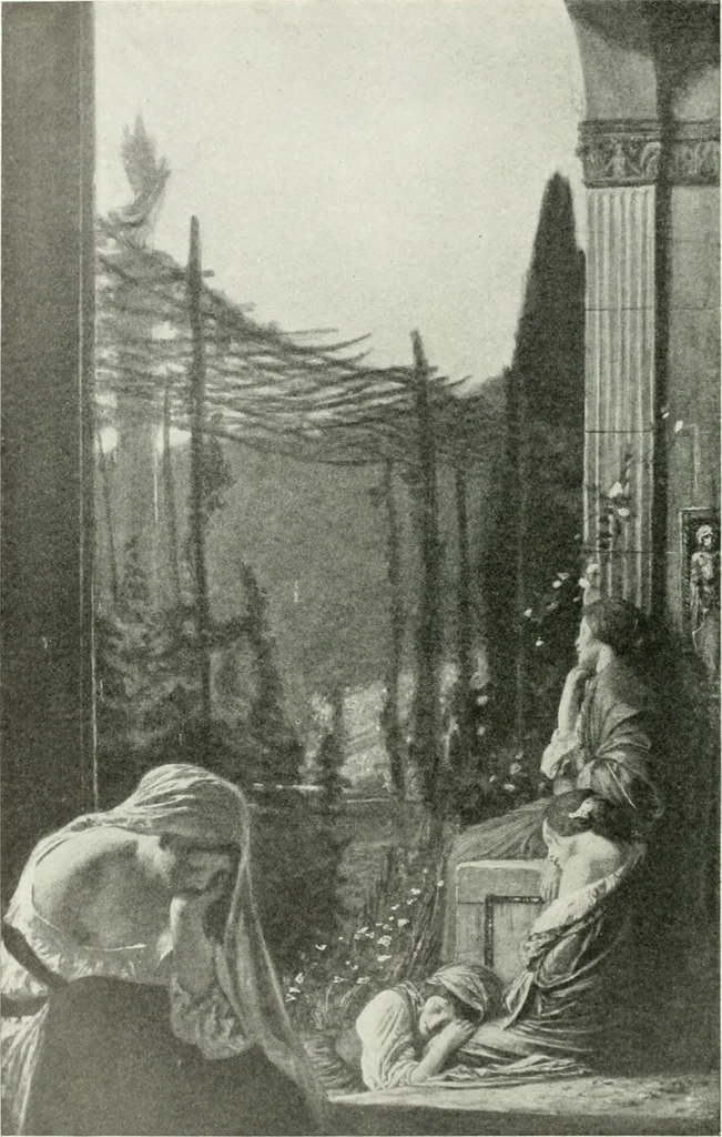 An illustration from International studio, 1897, leaf 366