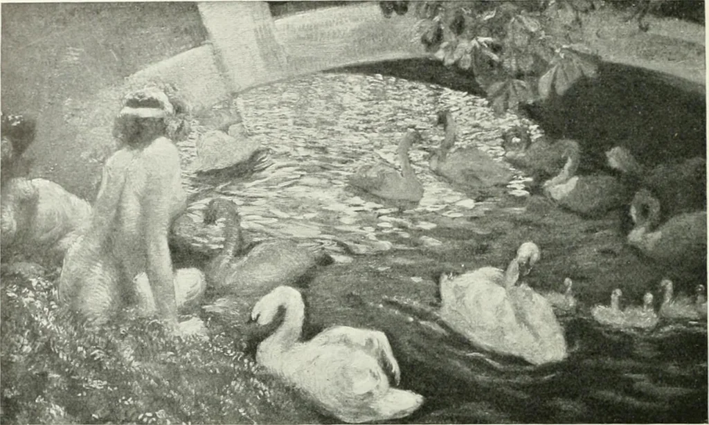 An illustration from International studio, 1897, leaf 384