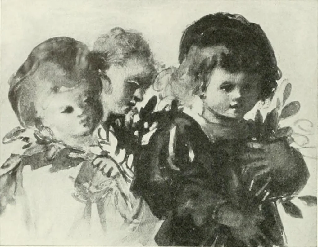 An illustration from International studio, 1897, leaf 392