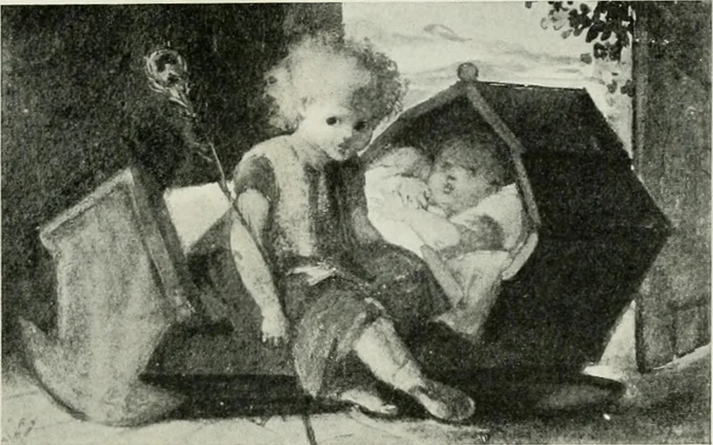 An illustration from International studio, 1897, leaf 393
