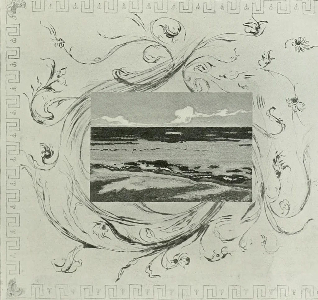 An illustration from International studio, 1897, leaf 397