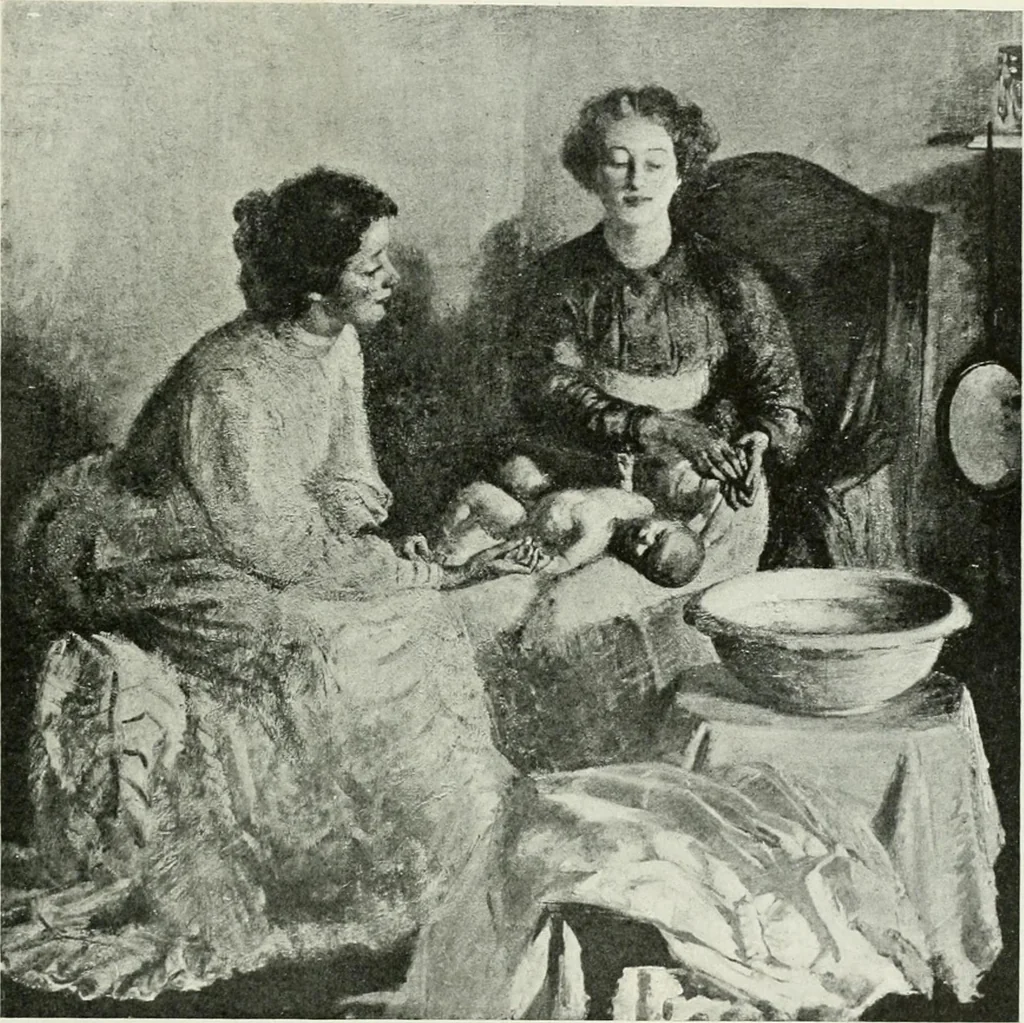 An illustration from International studio, 1897, leaf 40
