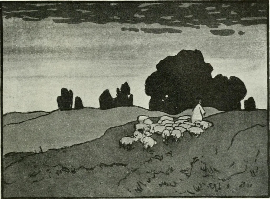 An illustration from International studio, 1897, leaf 401