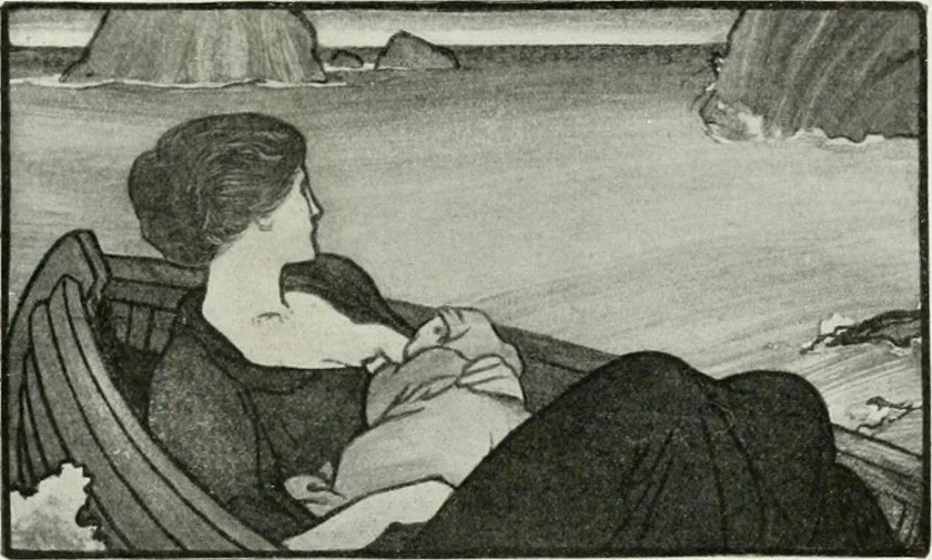 An illustration from International studio, 1897, leaf 407