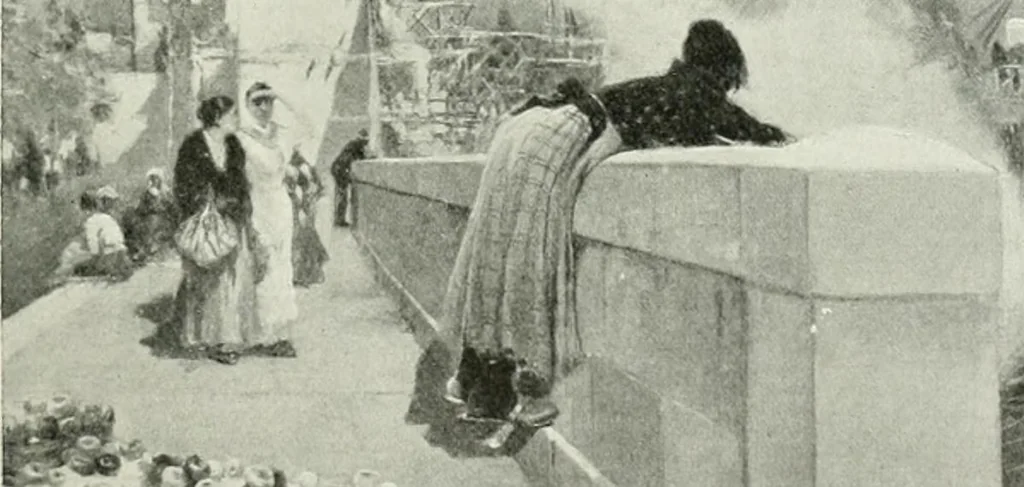 An illustration from International studio, 1897, leaf 407