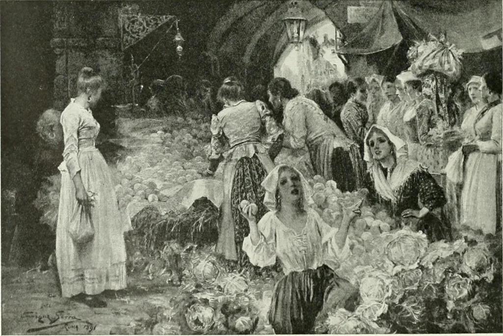 An illustration from International studio, 1897, leaf 408