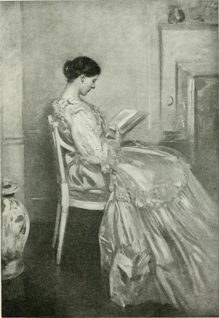 An illustration from International studio, 1897, leaf 417