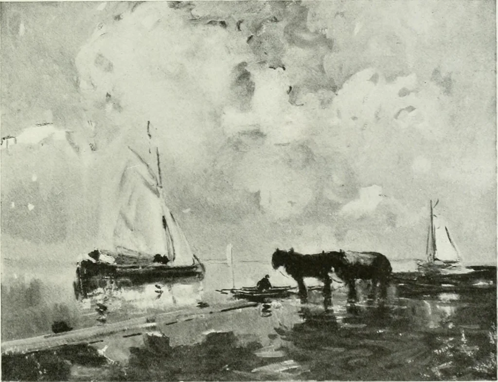 An illustration from International studio, 1897, leaf 421