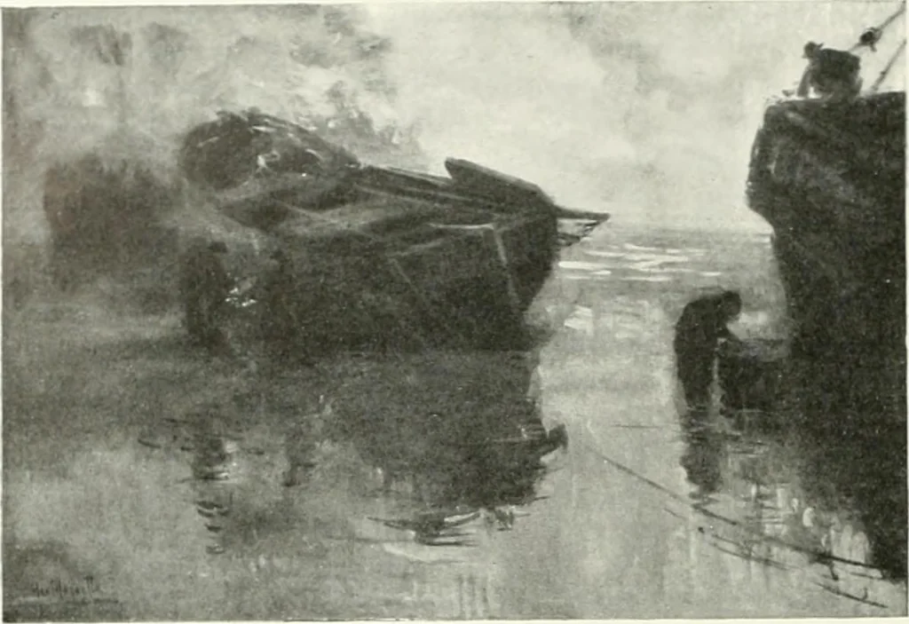 An illustration from International studio, 1897, leaf 422
