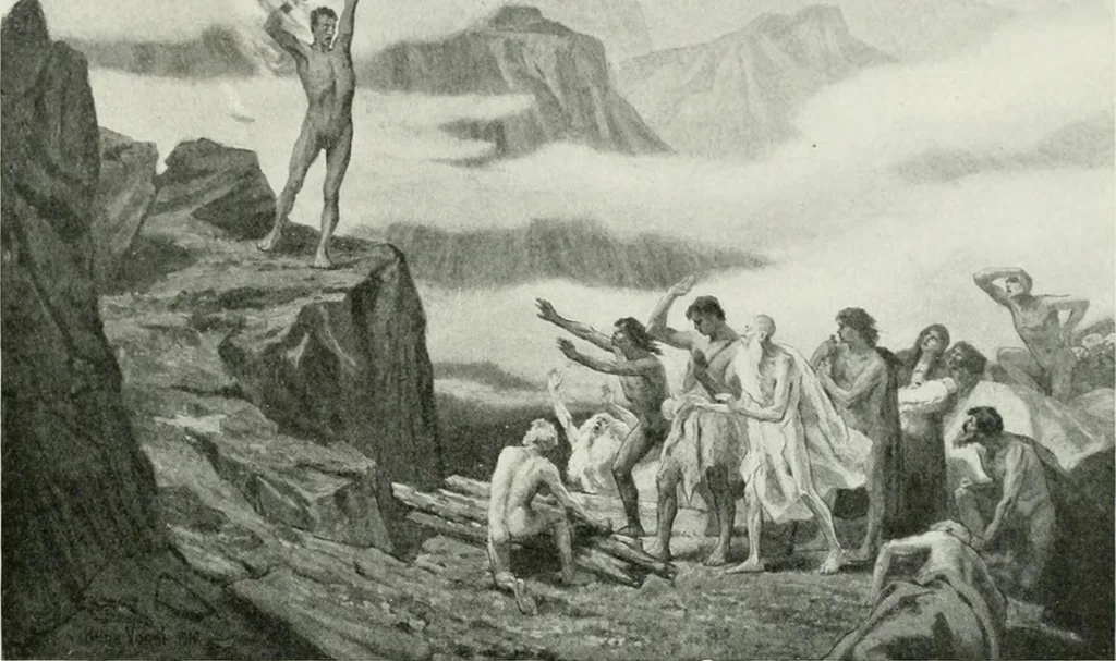 An illustration from International studio, 1897, leaf 427
