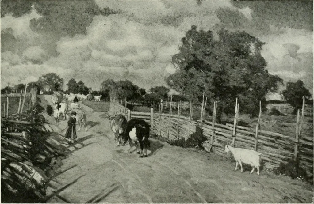 An illustration from International studio, 1897, leaf 437