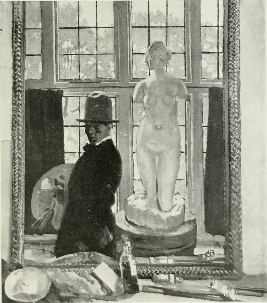 An illustration from International studio, 1897, leaf 445