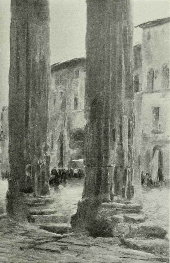 An illustration from International studio, 1897, leaf 46
