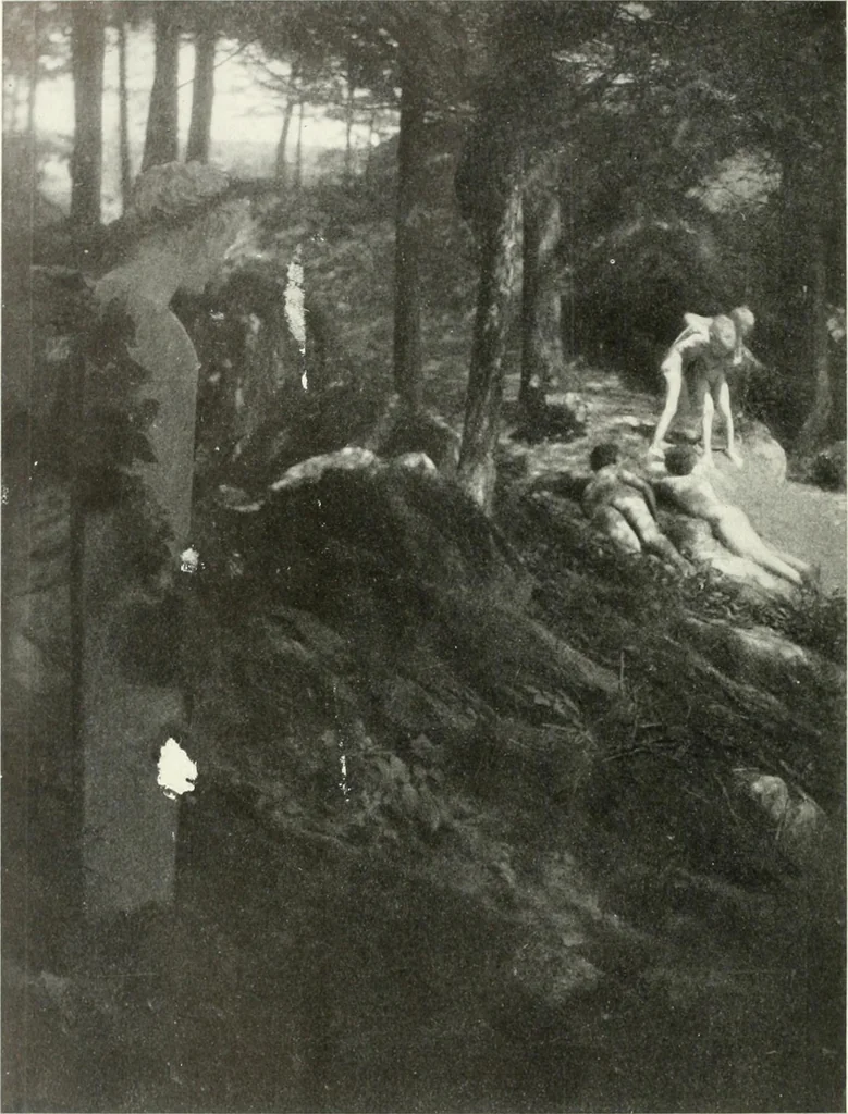 An illustration from International studio, 1897, leaf 460