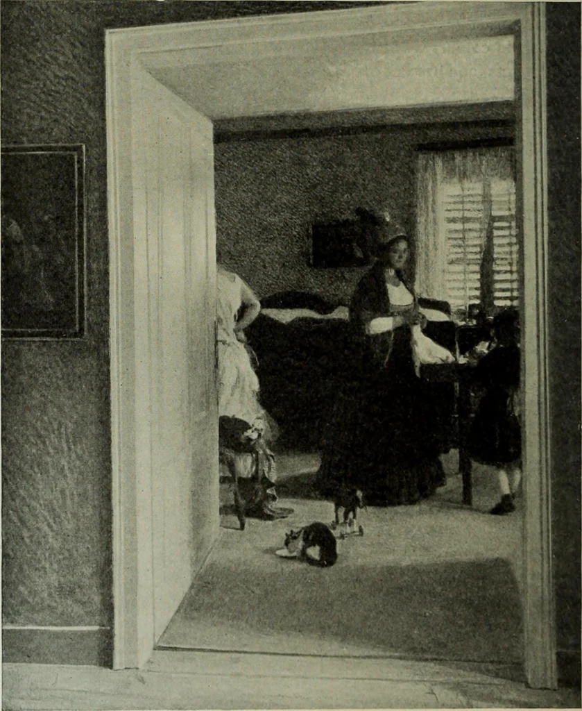 An illustration from International studio, 1897, leaf 101