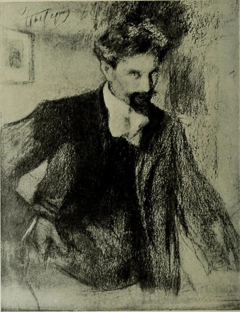 An illustration from International studio, 1897, leaf 107