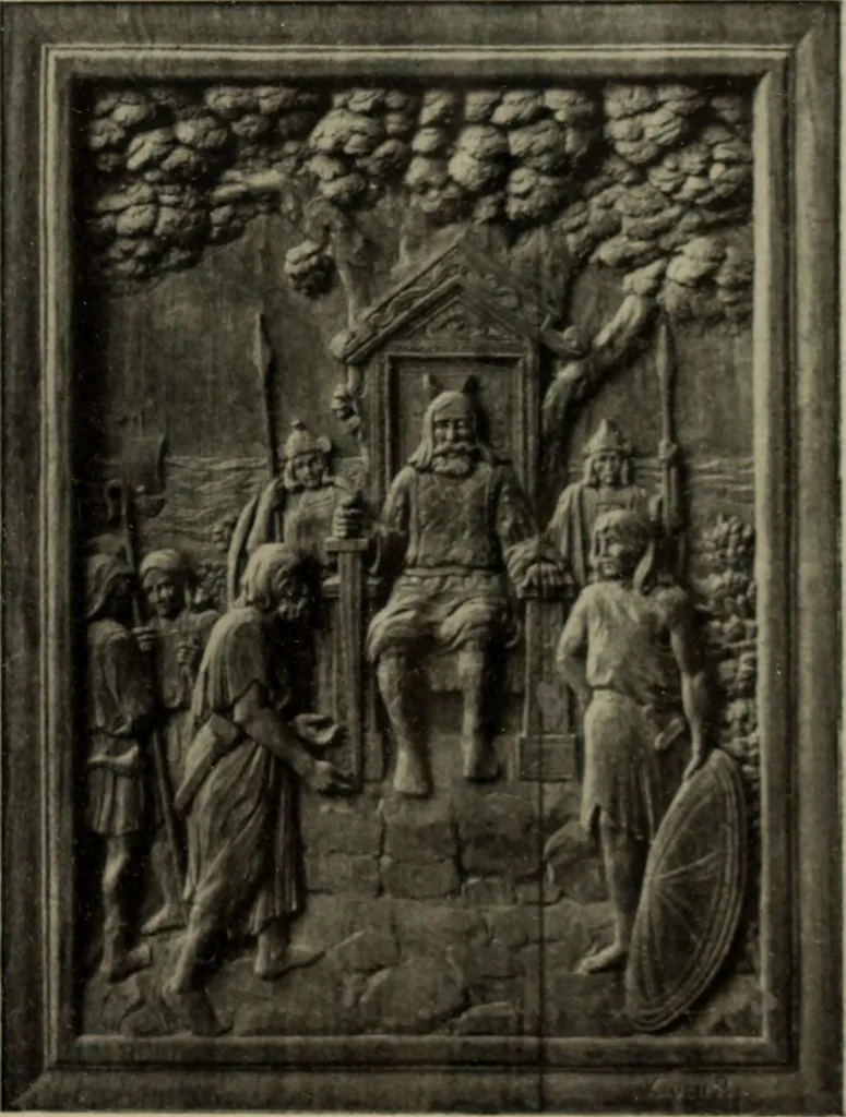 An illustration from International studio, 1897, leaf 124