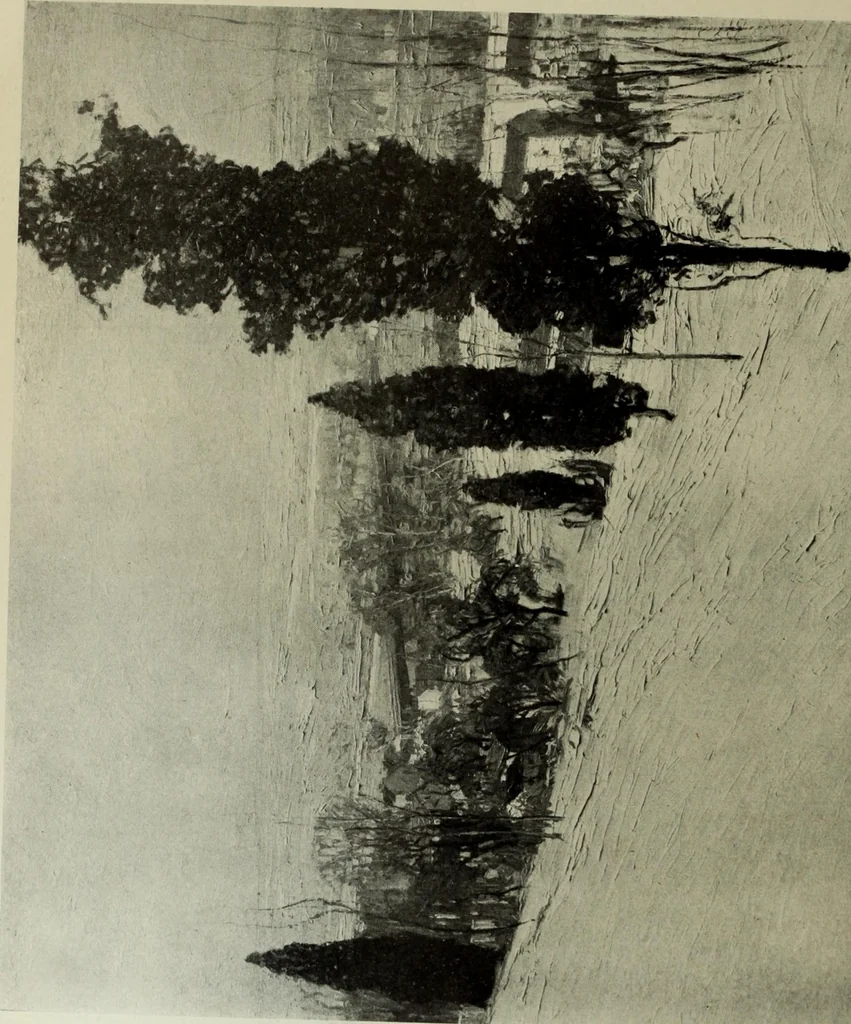 An illustration from International studio, 1897, leaf 137