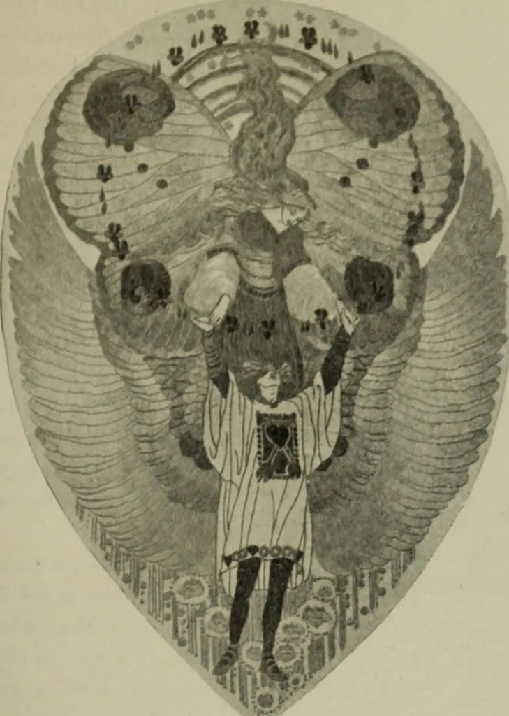 An illustration from International studio, 1897, leaf 184