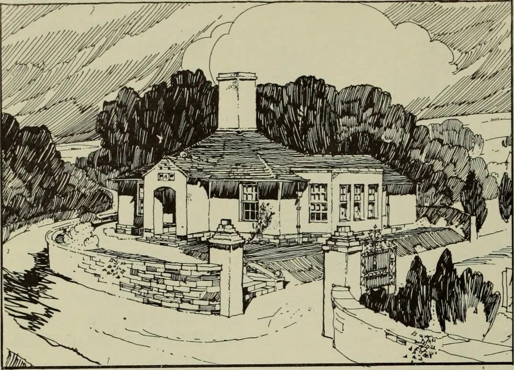 An illustration from International studio, 1897, leaf 195