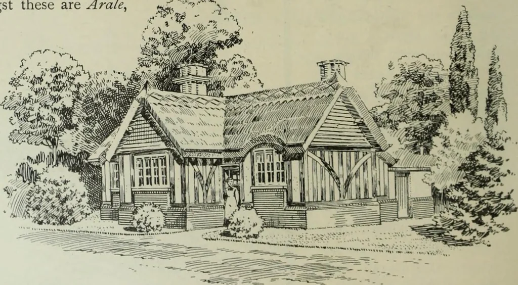 An illustration from International studio, 1897, leaf 197