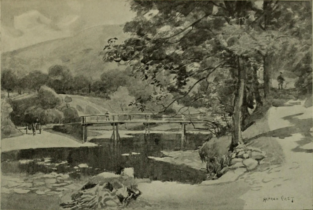 An illustration from International studio, 1897, leaf 204