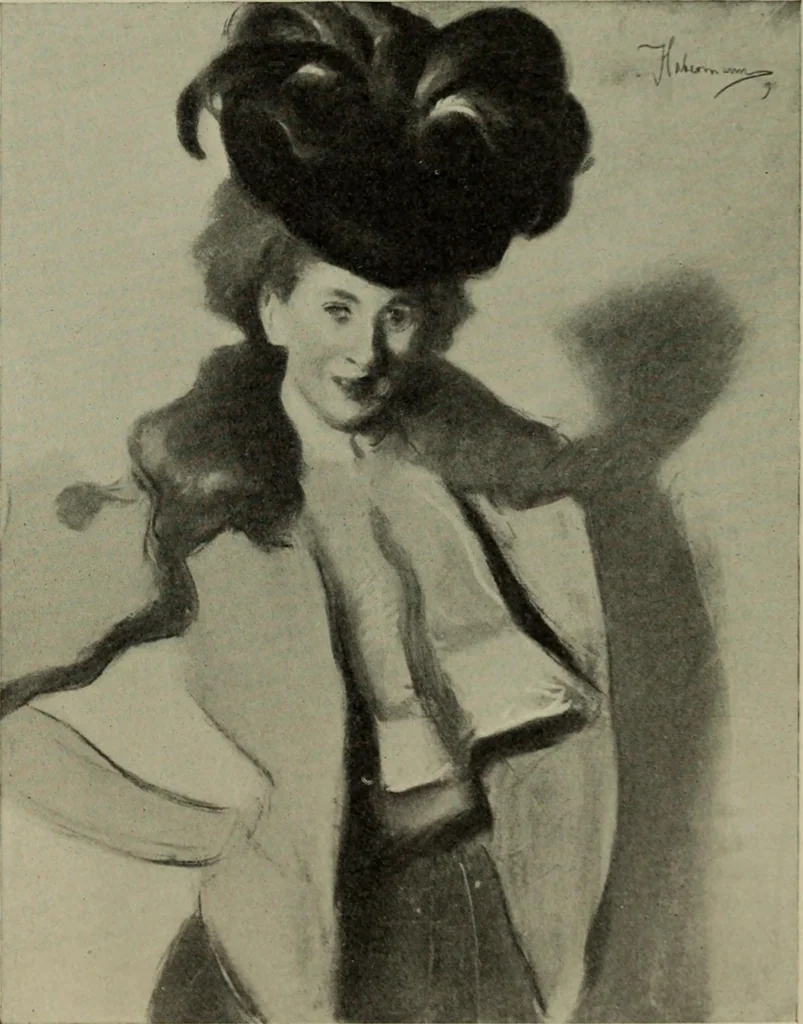 An illustration from International studio, 1897, leaf 210