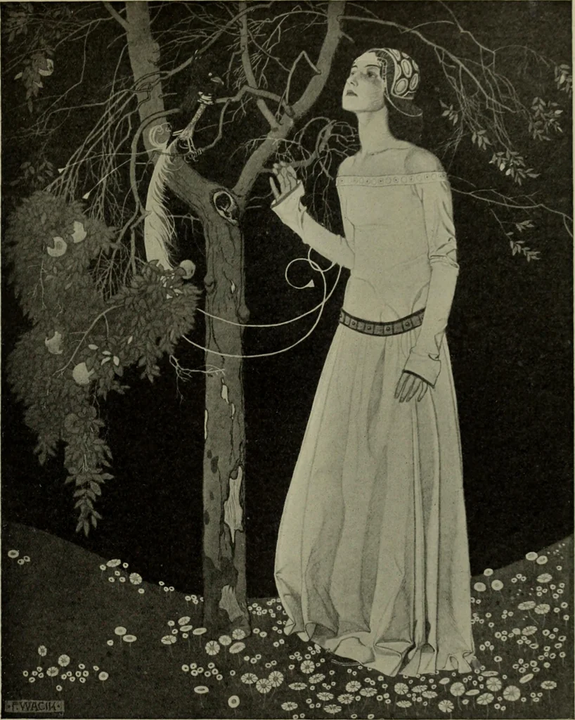 An illustration from International studio, 1897, leaf 216